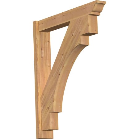 Ekena Millwork Merced Traditional Smooth Outlooker, Western Red Cedar, 5 1/2"W x 32"D x 38"H OUT06X32X38MRC01SWR